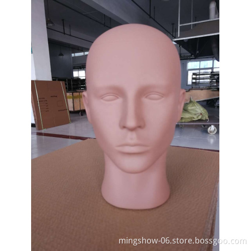 omc mannequin head,  display bald mannequin for hat glasses